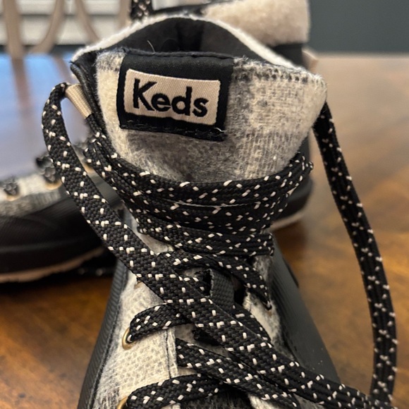 Keds Black Winter High-Top Boots - Picture 2 of 6